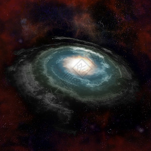 蓝色螺旋星系 针对黑色空间 星云和深层恒星烧伤太阳科学宇航员飞船活力望远镜行星光环飞碟图片