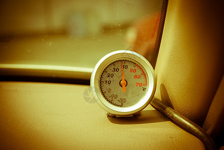 汽车内温度计图片