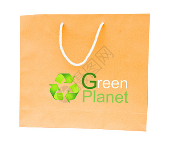 绿色星球白色背景的棕色纸袋被孤立载体销售杂货包装广告市场纸盒食物店铺贸易背景
