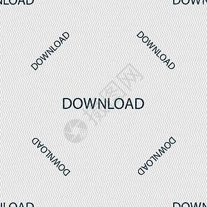 下载图标 上传按钮 装入符号 无缝模式和几何纹理技术质量导航海豹网站插图邮票标签艺术网络图片