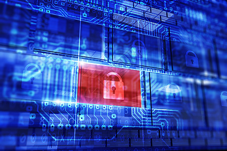 数据安全概念电脑协议服务器密码骇客技术互联网代码保护钥匙图片