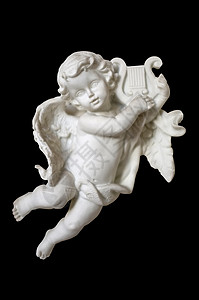 Cupid白雕塑图片