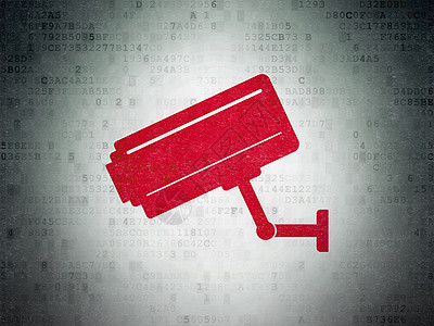 安全概念 Cctv数码纸面背景摄像头控制隐私攻击保卫相机裂缝犯罪监控代码监视图片