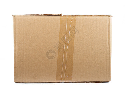 棕色纸板盒盒子白色回收送货褐色纸板礼物船运卡片纸盒图片