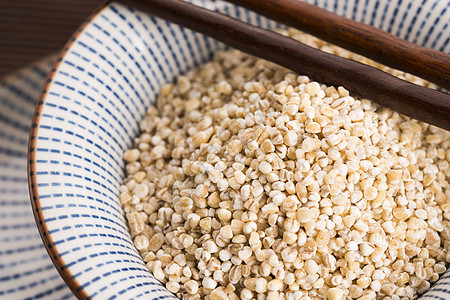 原珍珠大麦小麦粮食内核珠光团体早餐薏米谷物养分种子图片
