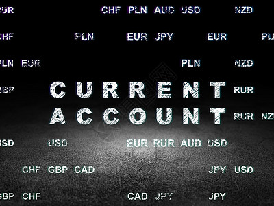 Grunge 黑暗 roo 中的货币概念经常账户储蓄交换信用电子商务贷款划痕现金投资库存帐户图片