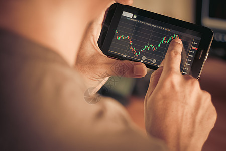 股票市场数据图表财务银行平板商务屏幕贸易电话技术图片