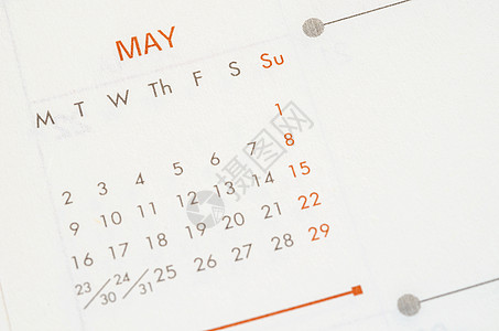 2016年5月日历日程时间白色商业日记蓝色桌子天空数字规划师背景