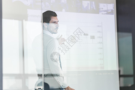 关于公司会议的商业介绍 企业会议屏幕扬声器企业家管理人员领导会议室办公室研讨会领导者演讲图片
