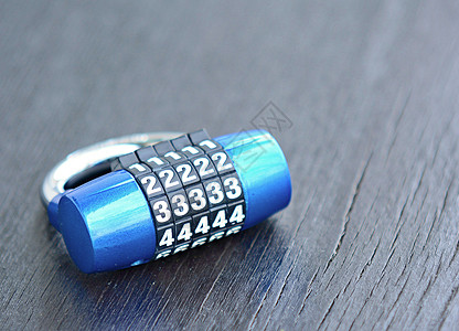 组合锁定密码蓝色金属安全钥匙代码数字背景图片