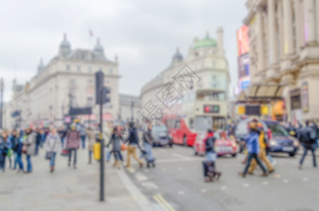 伦敦Piccadilly马戏团背景不集中爱欲会议文化马戏团城市神话旅游目的地旅行王国图片