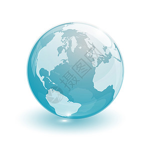 Globus 晶玻璃球球体数字全世界网络世界插图全球徽章大部分水晶图片