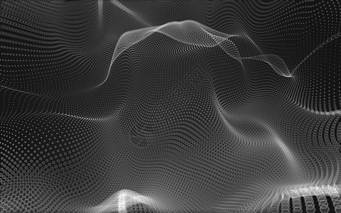 抽象的多边形空间低聚暗 background3d 渲染3d技术网络金属水晶三角形蓝色矩阵宏观科学图片