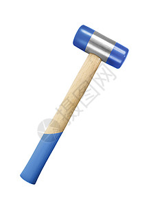 白色的蓝锤手工具工作木头工具金属锤子摄影对象图片