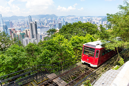 香港高山地环城观图片