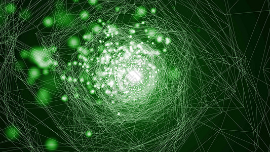 虚拟线框技术隧道 与耀斑的抽象背景音乐计算机商业星星运动互联网曲线网格蓝色打碟机图片