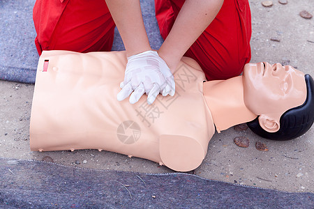 急救 心肺复苏术  CPR程序救护人体护理人员救援医生教育按摩药品生活图片