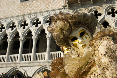 威尼斯狂欢节的面具歌剧狂欢派对蒙面戏服图片