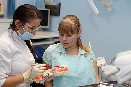 牙医接待处的病人治疗医院医生口服程序考试成人办公室卫生牙科图片