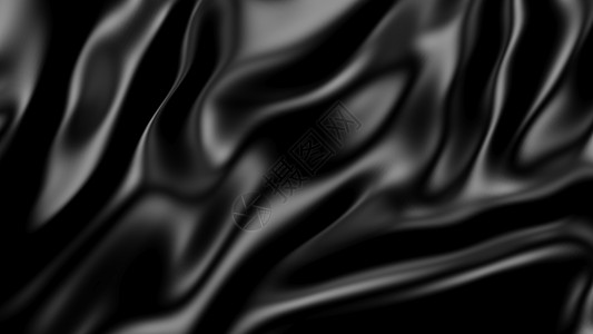 抽象图3D 插图抽象黑色背景技术抛光装饰品背景