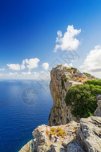 马略卡岛海岸海岸线自然高清图片