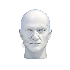 模特假人头隔离电子人塑料假人思维解剖学智力人工生命雕像大脑玩具图片