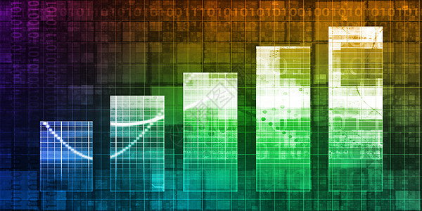 成功的技术成长图表预报生长进步商业销售量公司背景图片