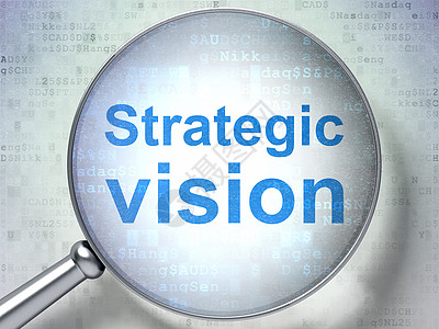 财务概念与光学玻璃的战略愿景领导者背景团队营销成就公司3d项目投资经济图片