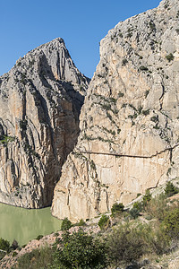 国王的小路 世界最危险  王之小路侵蚀荒野远足登山编队风险环境网关运动旅游图片