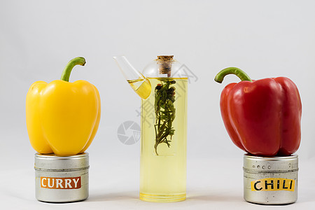 意大利大食品 辣椒 番茄和橄榄油植物烹饪香料沙拉工作室食物食谱胡椒叶子蔬菜图片
