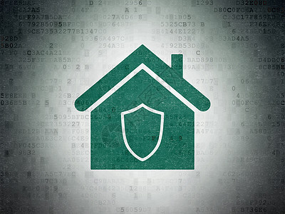 数字数据纸背景上的商业概念首页营销灰色保卫成功代码隐私电脑金融技术安全图片