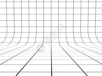 透视网格线背景网络细胞地面推介会建筑学地板插图正方形几何学白色图片