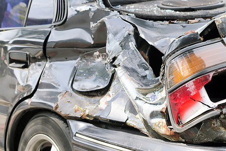 车祸背景安全事故大灯破坏情况损害身体汽车维修街道图片