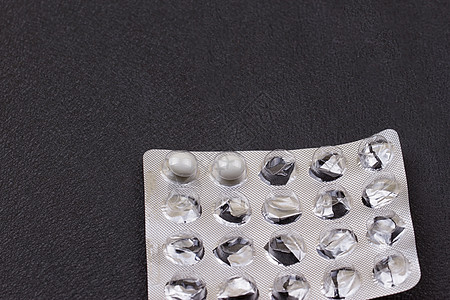 黑药丸高原剂量抗生素预防空白药品健康胶囊男人塑料检查图片