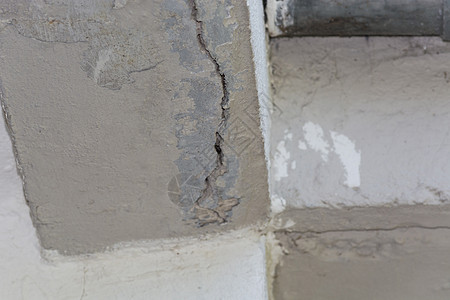 外墙石膏上的小裂缝施工缺陷房地产建筑业侵扰改造环保孢子墙纸建筑图片