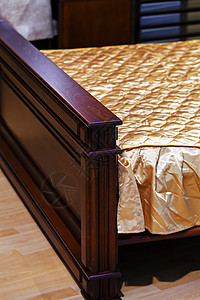 古典家具床材料奢华风格织物木头卧室寝具皮革沙发装饰背景图片
