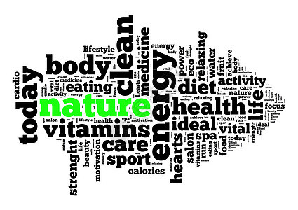 自然字云概念饮食重量水果化合物碳水维生素损失标签节食营养图片
