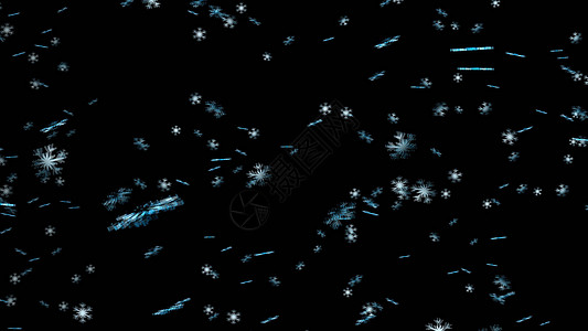 4K 的逼真雪景  3d 渲染背景天空薄片降雪天气庆典黑色活力风暴电视粒子图片