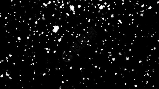 黑色背景上孤立的雪薄片降雪寒冷灰尘星星水晶天空暴风雪运动假期图片