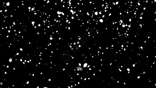 黑色背景上孤立的雪雪花灰尘寒冷季节暴风雪面粉天空薄片天气星星图片