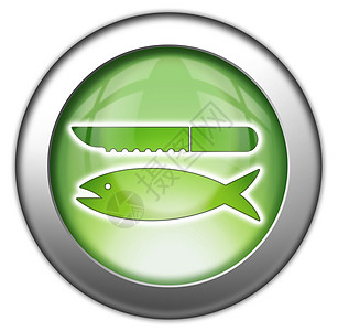 图标 按钮 象形鱼清洁剔骨文字指示牌插图贴纸蒙皮内脏鱼类闲暇海鲜图片