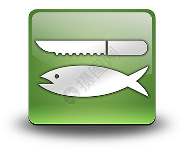 图标 按钮 象形鱼清洁纽扣贴纸钓鱼蒙皮娱乐闲暇插图鱼类剔骨指示牌图片