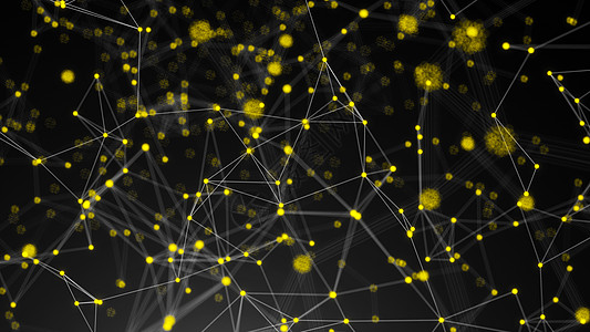 抽象连接点 技术背景 网络概念数字创造力数据多边形全球三角形互联网线条商业科学图片