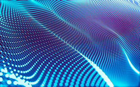 抽象的多边形空间低聚暗 background3d 渲染技术黑色墙纸宏观水晶金属网络科学矩阵蓝色图片