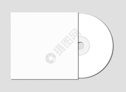 白色 CD  在灰色上孤立的 DVD 模拟模板技术商业阴影电子产品产品品牌空格处袖子数据桌子图片