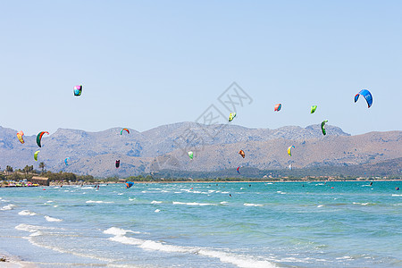 阿尔库迪亚 马洛卡 - 在美丽的海滩上图片