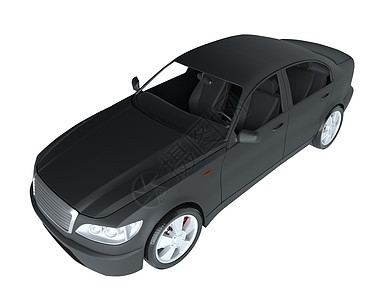 无名通用通用黑色汽车 3D 说明反射引擎运输运动力量发动机计算机合金轿车3d图片