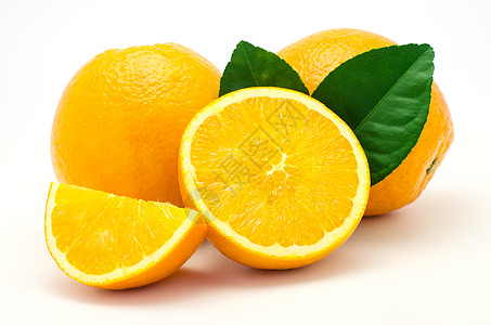 白色背景上的图像 Fresh橙子金子卫生水果甜点食物宏观保健饮食圆圈杂货店图片
