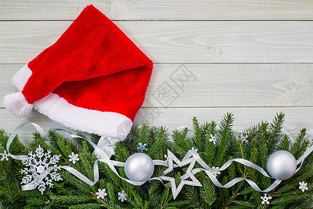 圣诞公寓装饰在木上星星丝带木头礼物框架假期季节新年庆典卡片图片