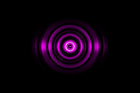 黑色紫色环 有声波震动 抽象的回旋带图片